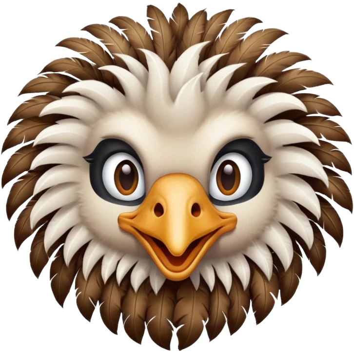 Je voudrais un emoji d'une autruche merci emoji