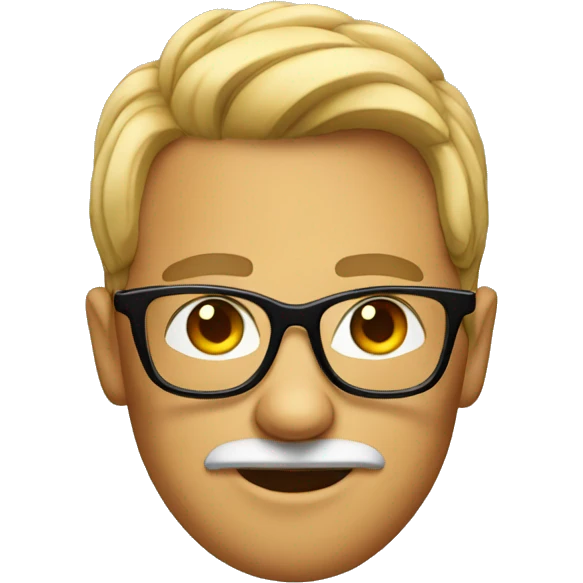 nerd with sunglasses emoji