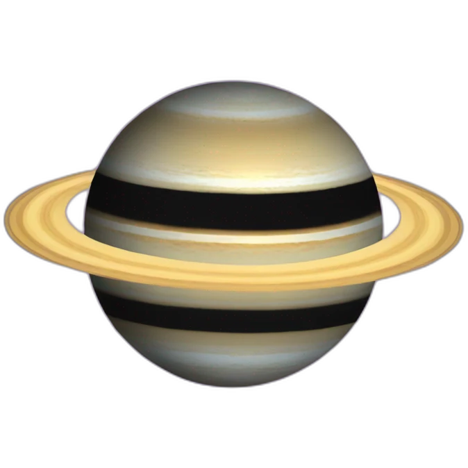 Saturn  emoji