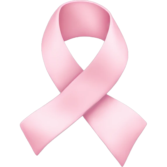 pastel pink ribbon emoji