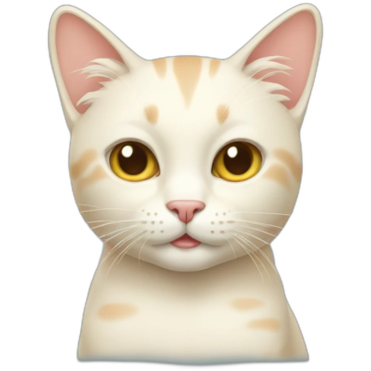 cream cat emoji