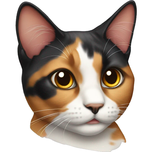 Calico cat emoji