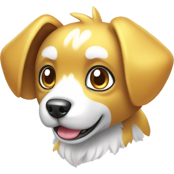 Colorful Shiny Electric Dog Pokémon emoji