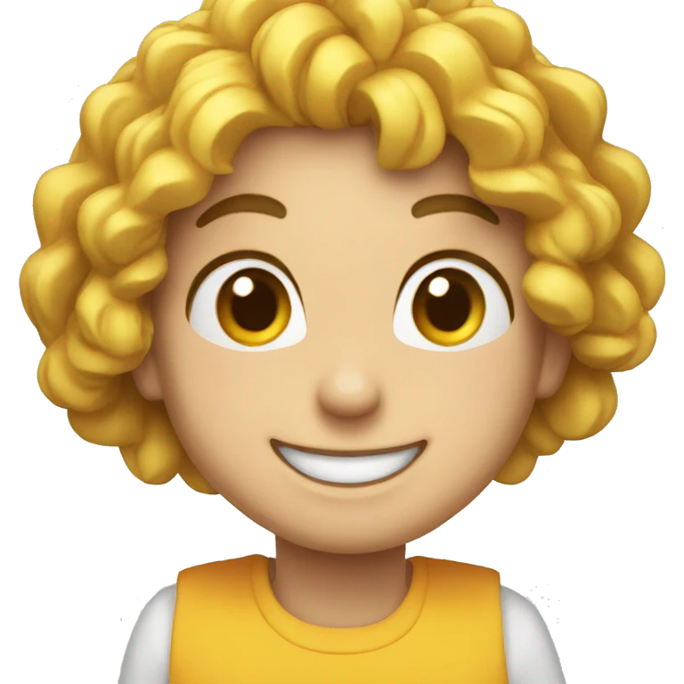 Emoji de cara feliz con boca de con ganas emoji