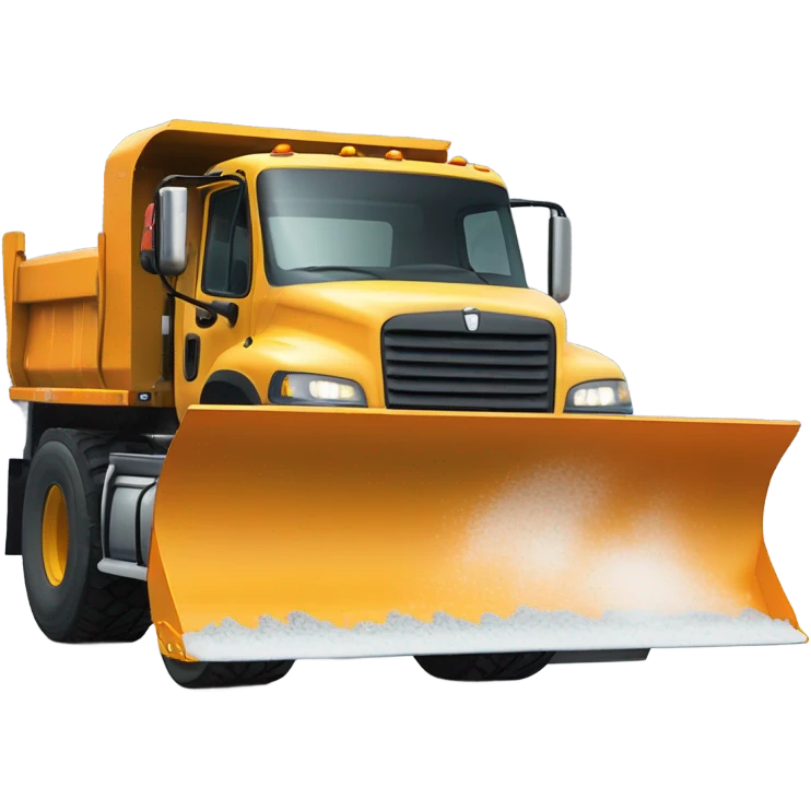 Snowplow emoji