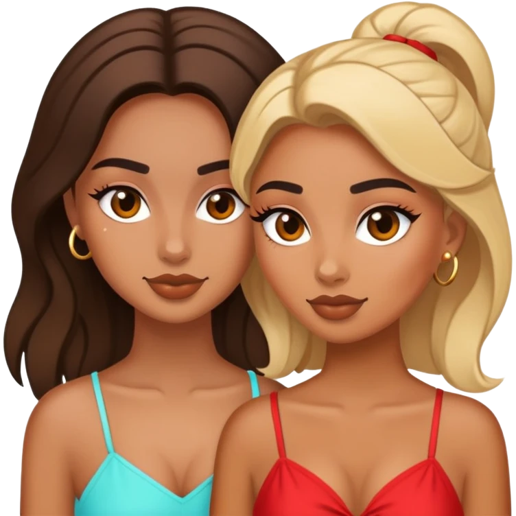 Boujy baddie best friends  emoji
