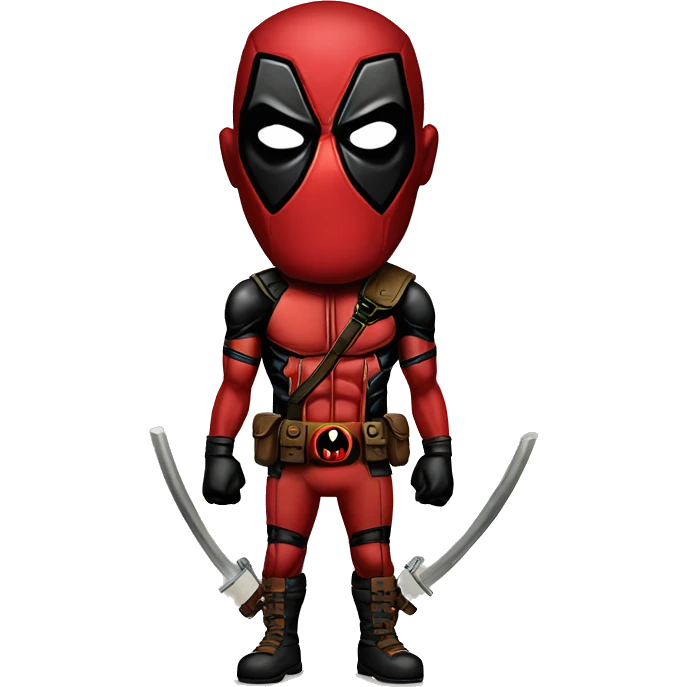 Conor Mcgregor costume Deadpool emoji