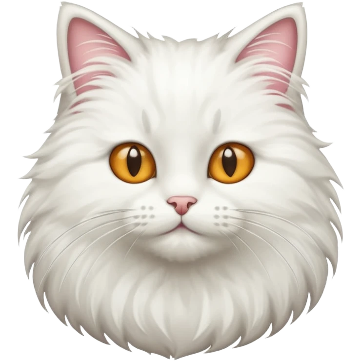 Fluffy cat  emoji