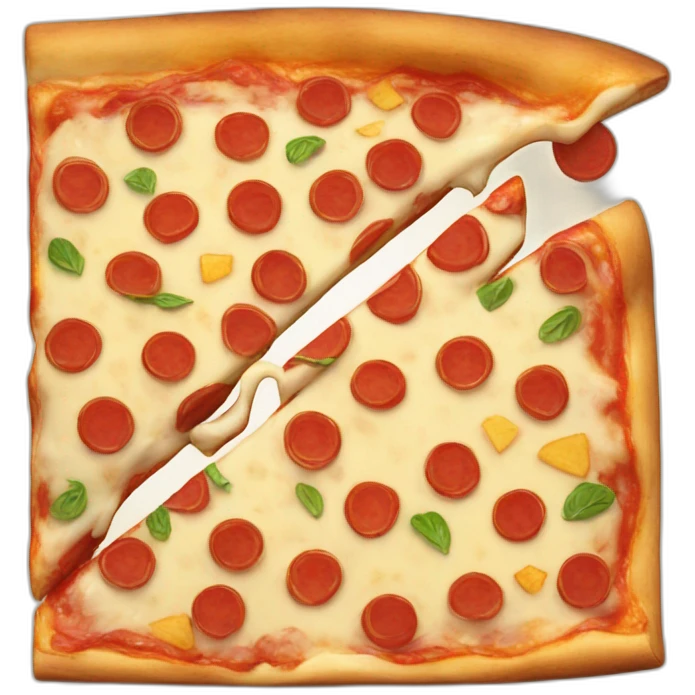 pride pizza slice emoji