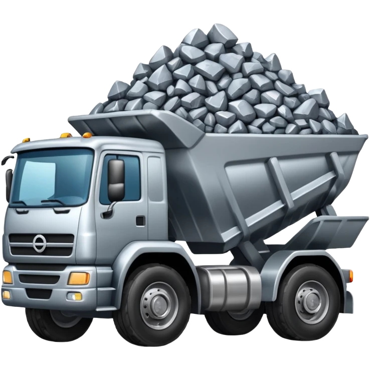ore truck with silver ore emoji
