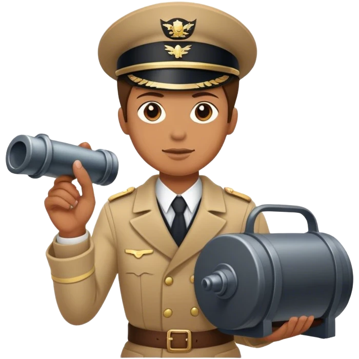 pillbox with a cannon emoji
