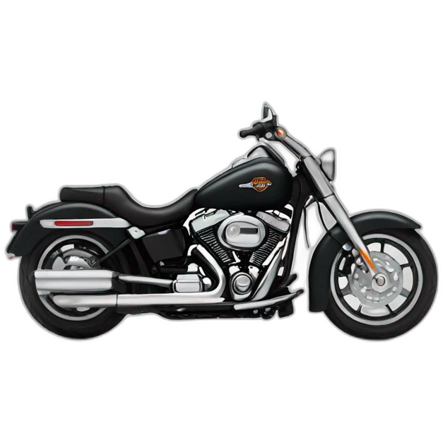 Harley davidson motorcycle emoji