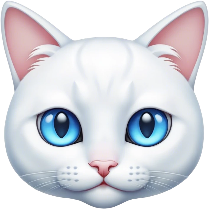 White cat emoji