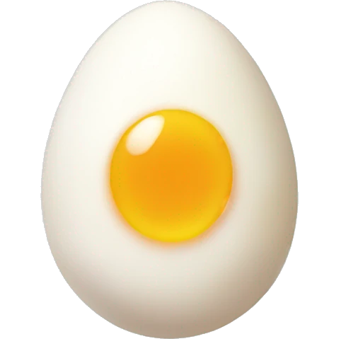 boiled egg emoji