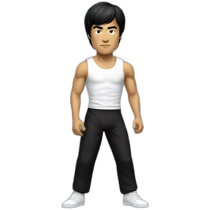 Bruce lee emoji
