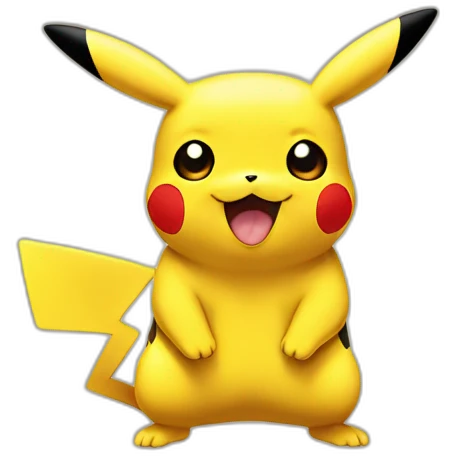 Pikachu hed emoji