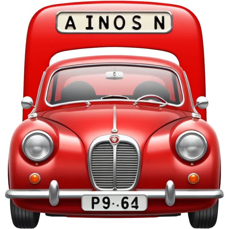 vintage car uk emoji