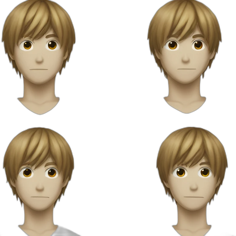 Light Yagami from Death note emoji