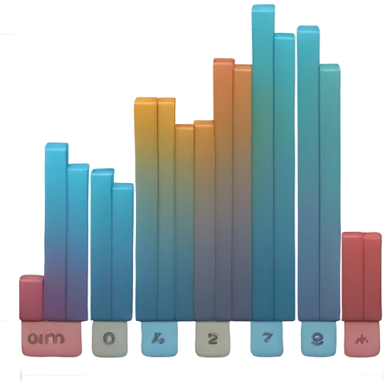 bar chart with 4 bars. first three increasing and the fourth is slightly lower than the 3rd but higher than the 2nd emoji