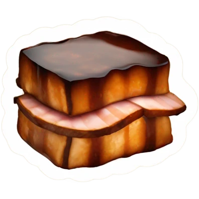 Slow-cooked Sticky Pork Belly emoji