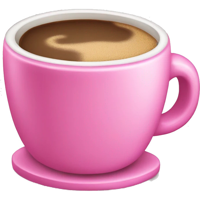 Pink Coffee emoji
