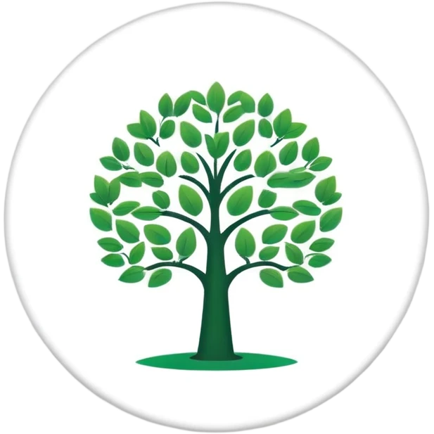 Green park round logo  emoji