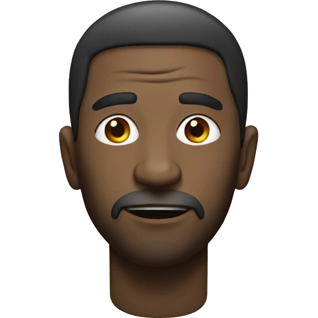 man covered in grime emoji