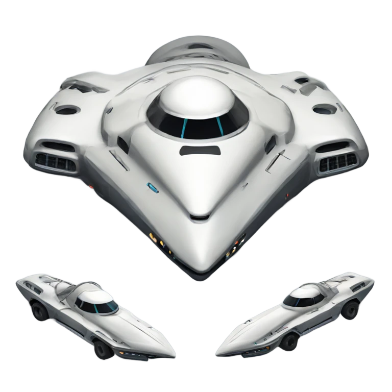 C6 Corvette space ship ufo emoji