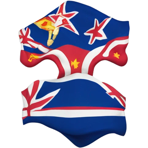 Флаг республики Бурятия  emoji