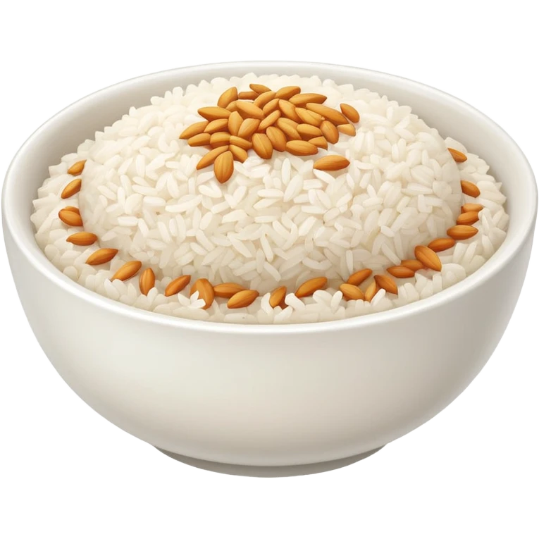 arroz blanco emoji