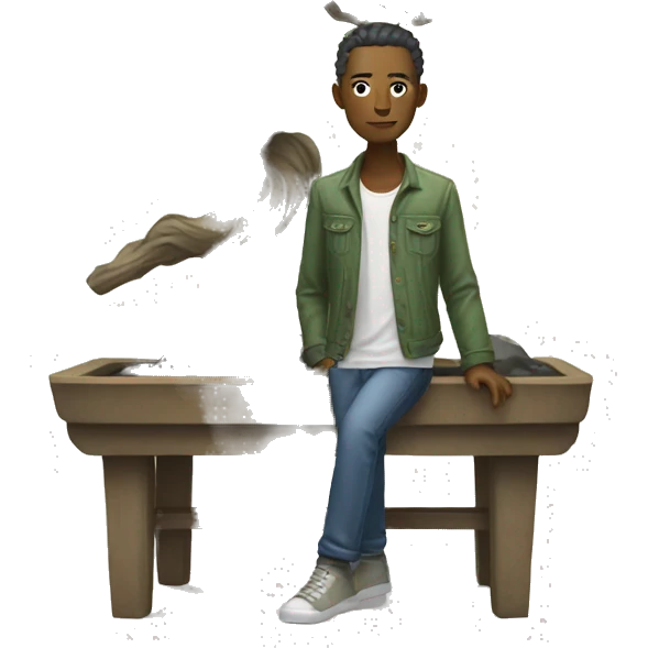 bonsai wearing clothes emoji