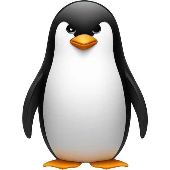 grumpy linux penguin emoji