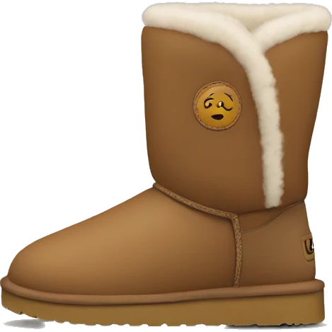 Ugg shoes emoji