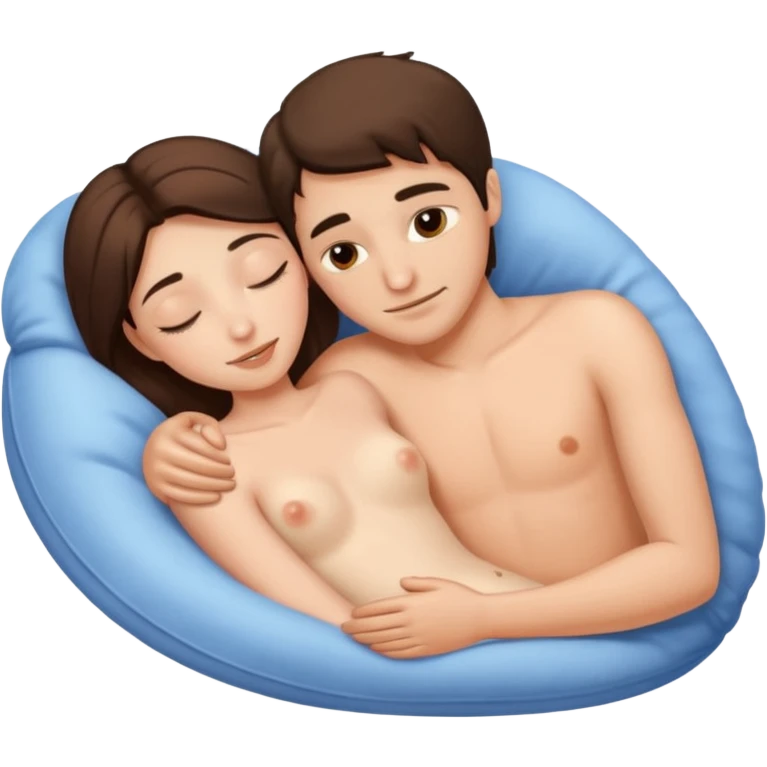Spooning bare emoji