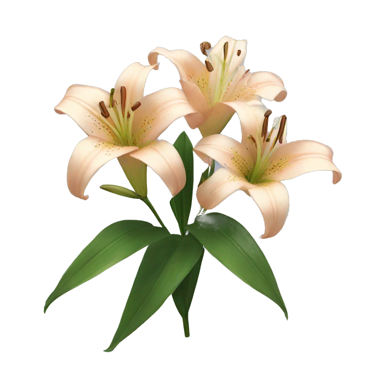Lilies emoji