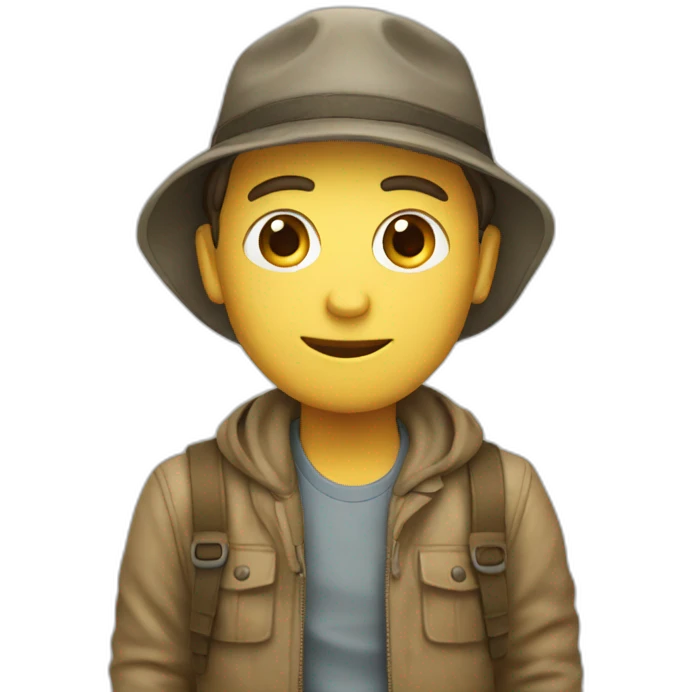 Travelling emoji