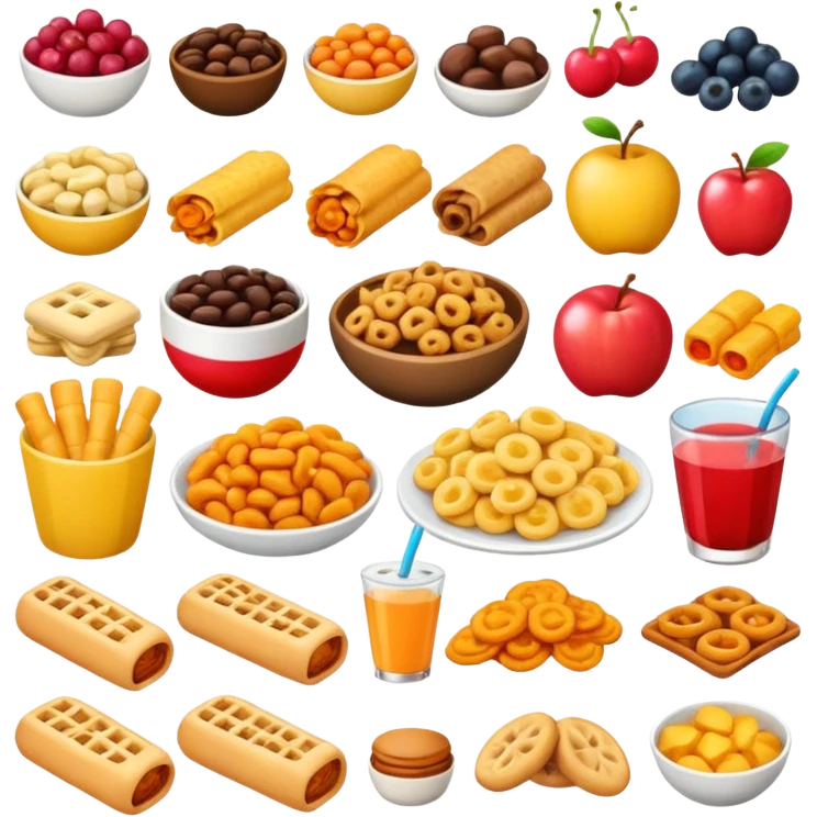 snacks emoji emoji