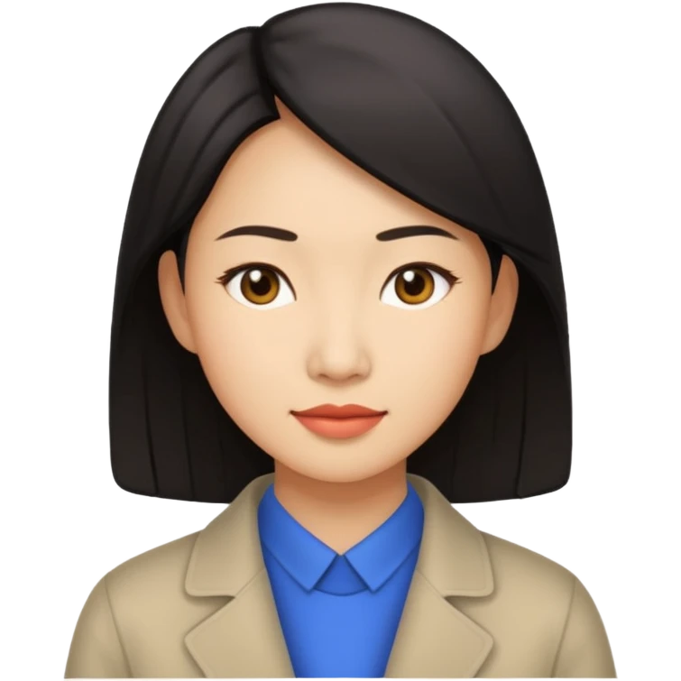 asian woamn, mid 30's emoji