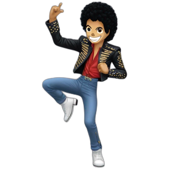 Michael jackson dancinggoku emoji