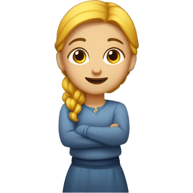 девочка в домашних тапках и с полотенцем на голове emoji