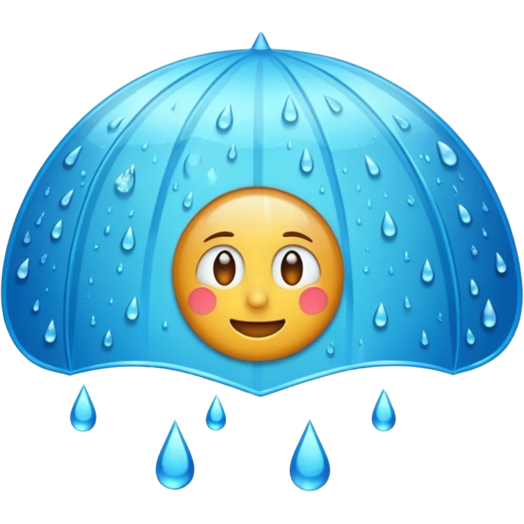 rain on windshield emoji