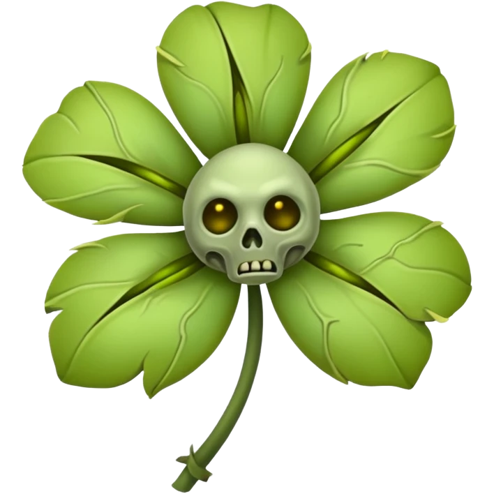 zombie flower emoji