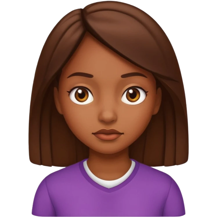 Girl do side eye  emoji