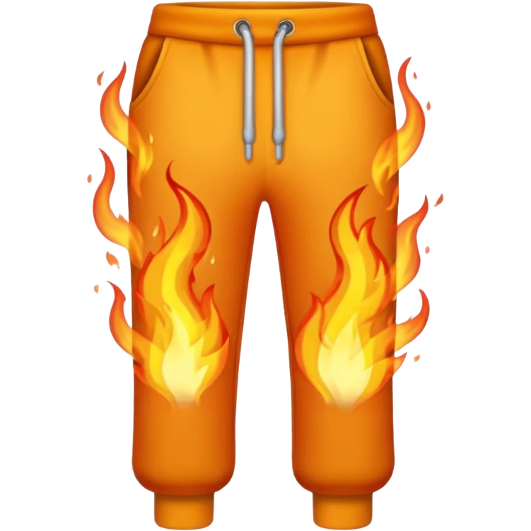 Pants on fire emoji