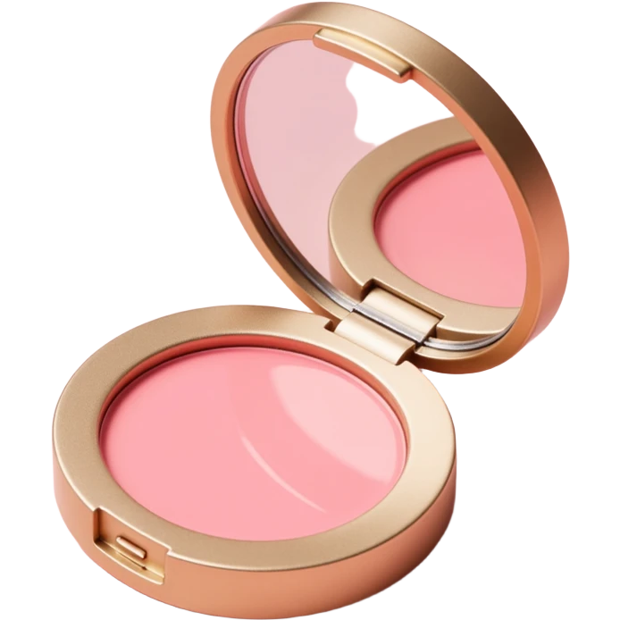 blush makeup compact emoji
