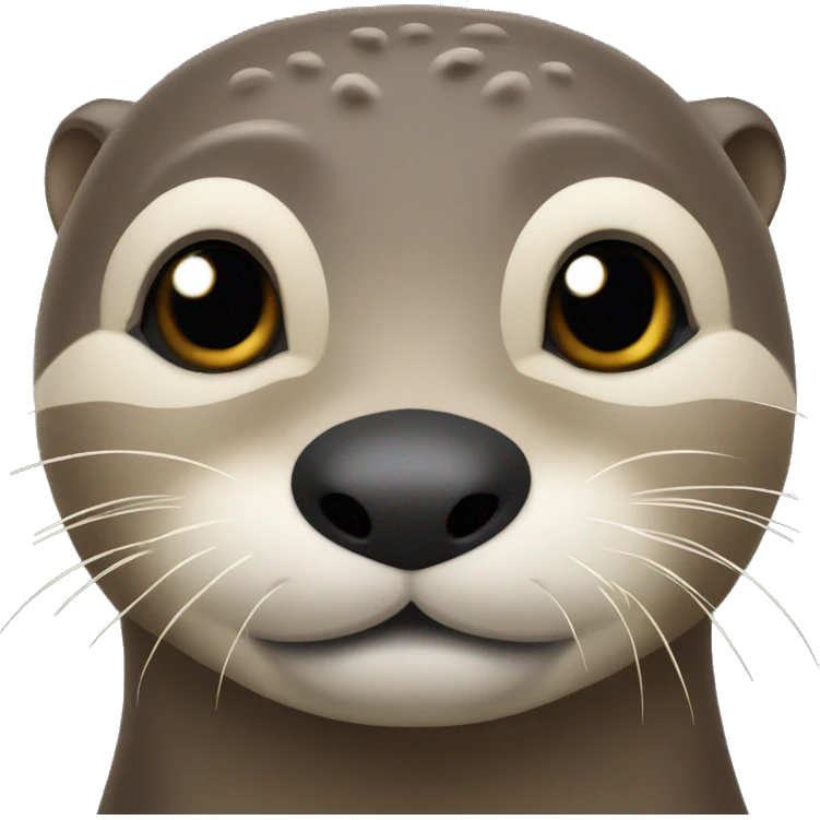 Loutre qui se font un câlin  emoji