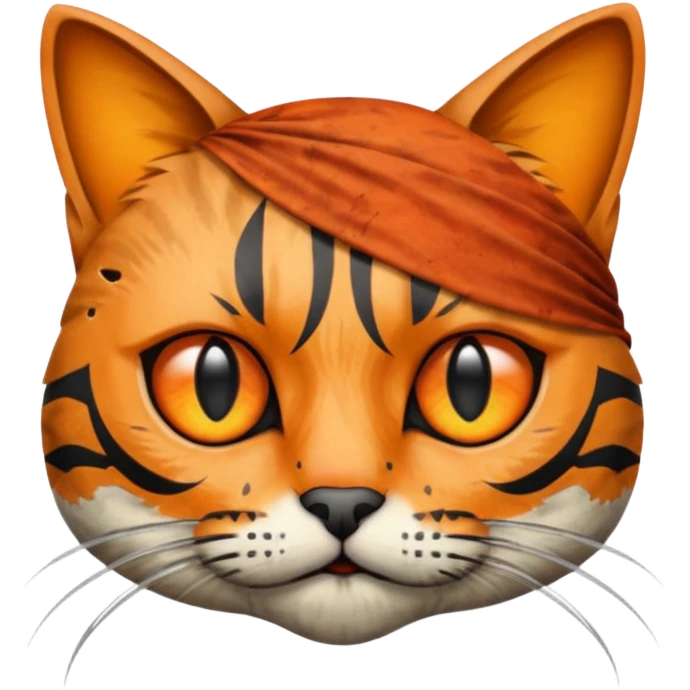 pirate cat face emoji