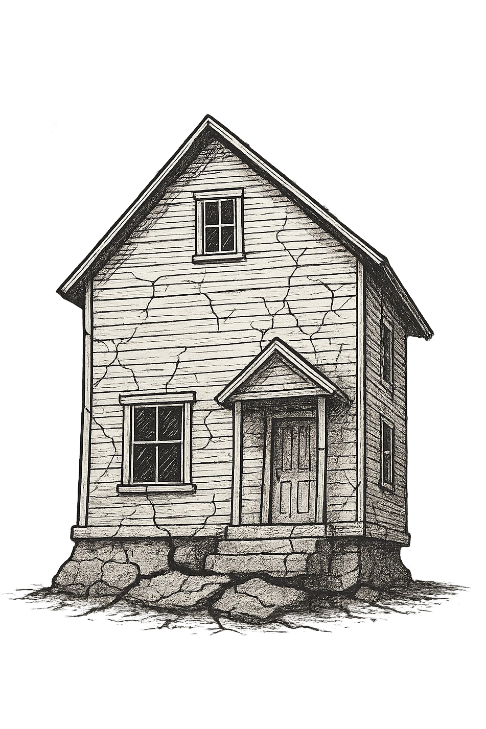 casa con fondamenta instabili emoji