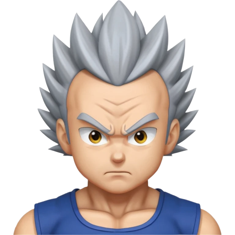 Vegeta Grey hair emoji