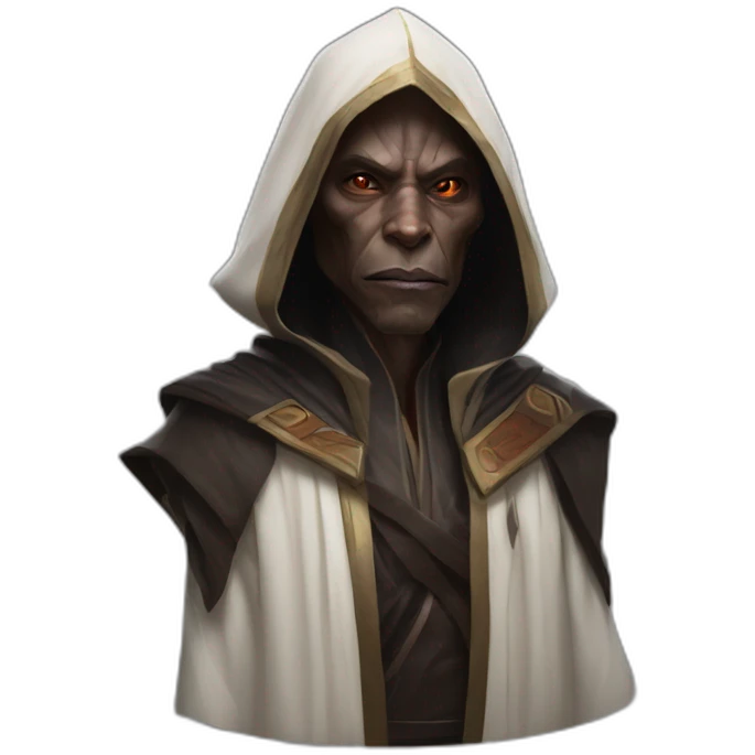 hyperrealist sith jedi in world of warcraft emoji